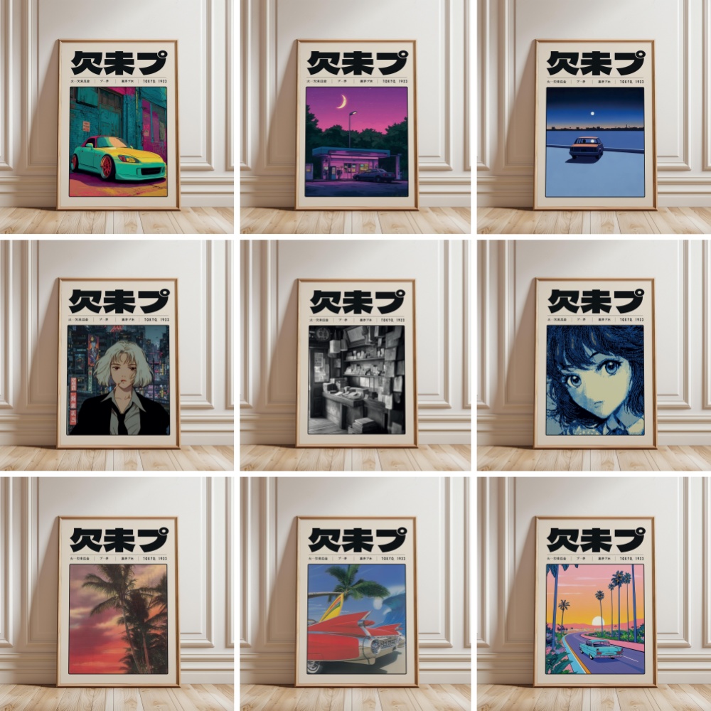 Japanese Lifestyle Culture - Poster e Quadri su Tela Stile