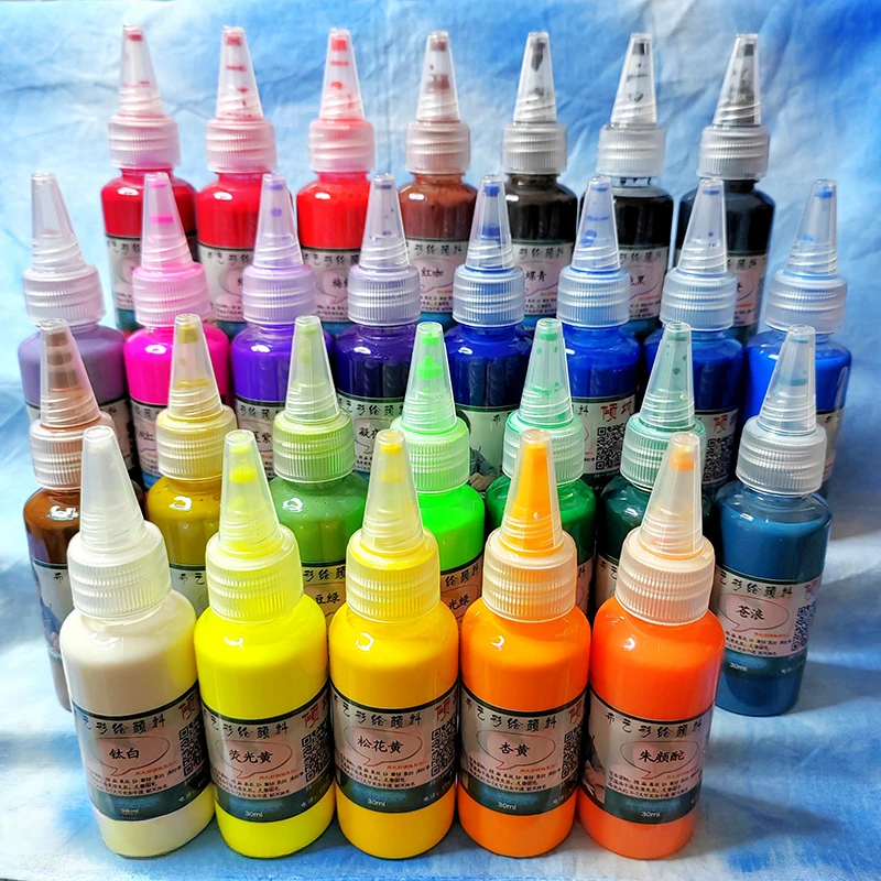 Indigo Dye Kit - 30ML cotone lino seta-spessa tintura in
