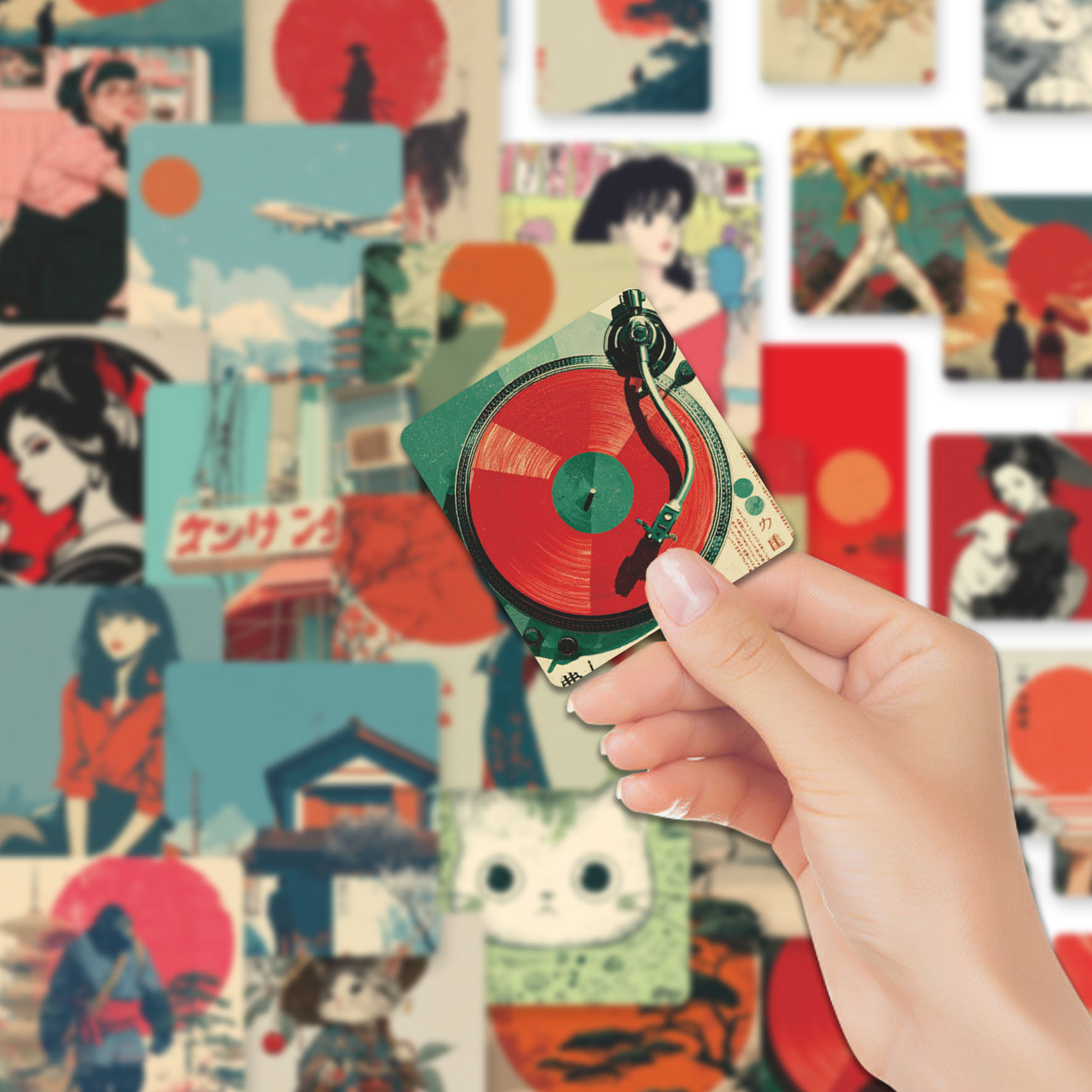 58 adesivi in vinile a tema vi - Japanese Lifestyle Culture recensione e prezzo