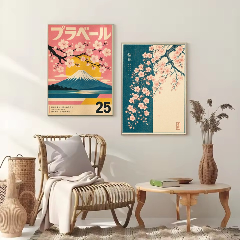 Poster Vintage Minimalista con - Japanese Lifestyle Culture recensione e prezzo